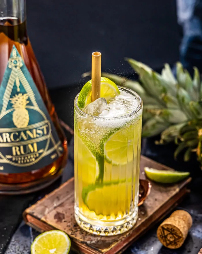 Rum & Ginger Cocktail - Safe Harbour